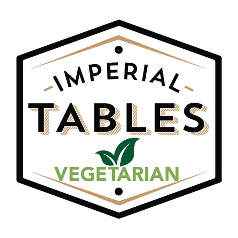 Imperial Tables Vegetarian