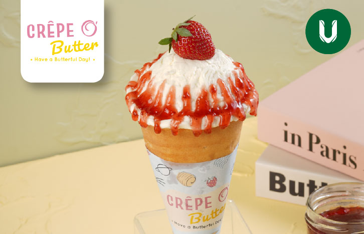 Crepe O’ Butter Rp. 200.000