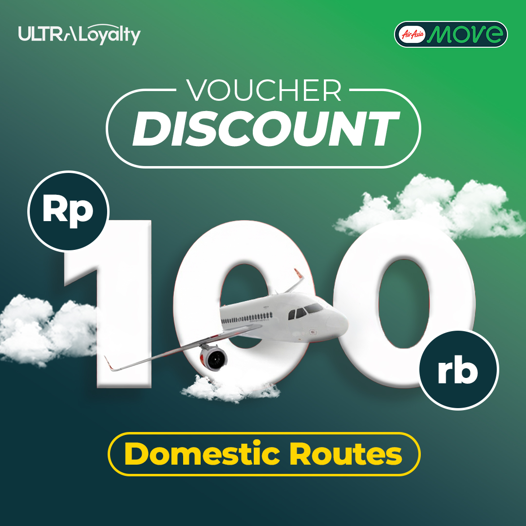 Air Asia Domestic Route Rp. 100.000 - Promo