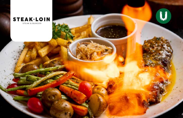 Steakloin Steak Burger Rp.250.000