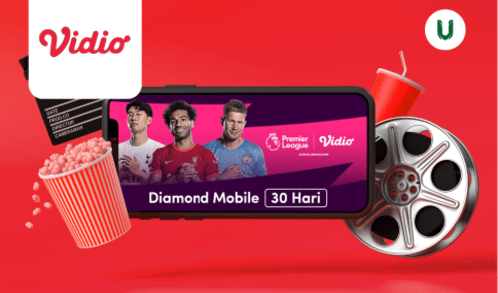 Vidio Ultimate Mobile 30 Hari Rp. 109.830
