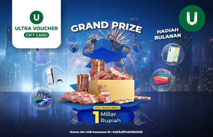 Ultra Voucher Gift Card Rp. 500.000