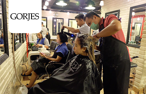 Gorjes Hair Spa Keune + Wash + Blow Rp. 300.000