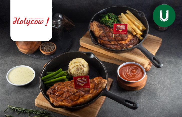 Steak Hotel by Holycow Rp. 200.000